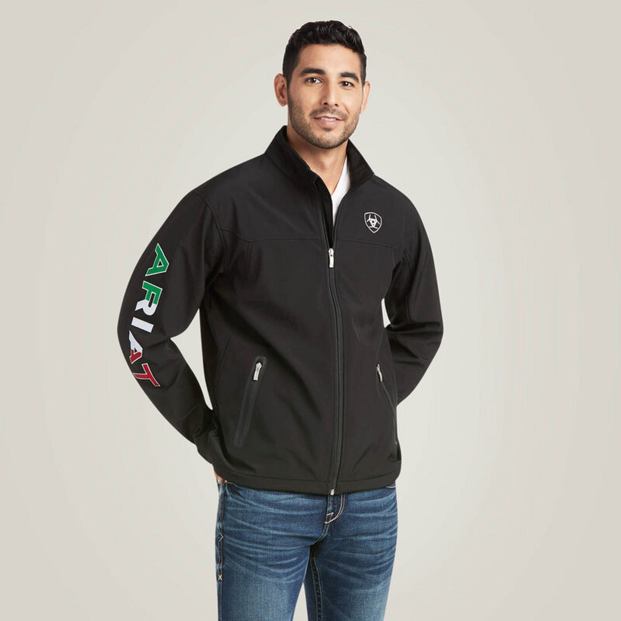 Ariat Men's New Team Softshell MEXICO Jacket