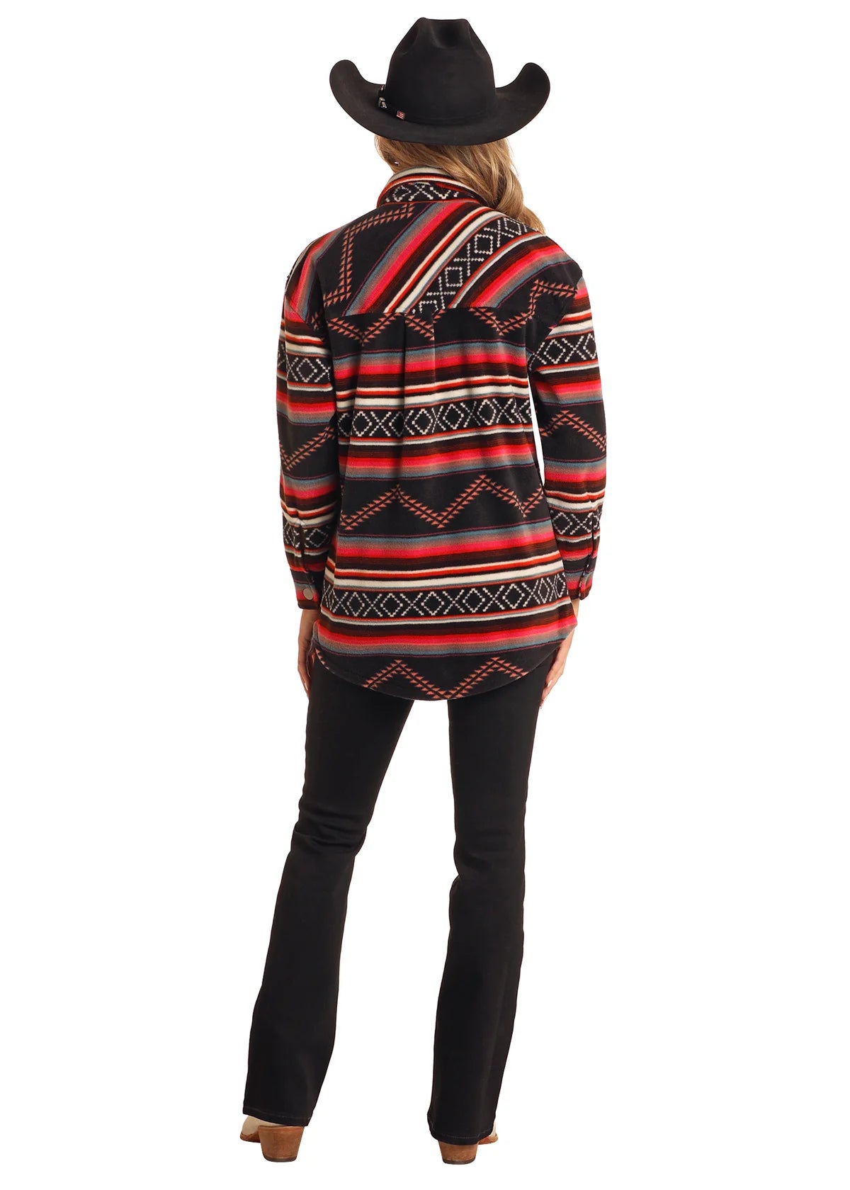 Women's Aztec Fleece Shacket