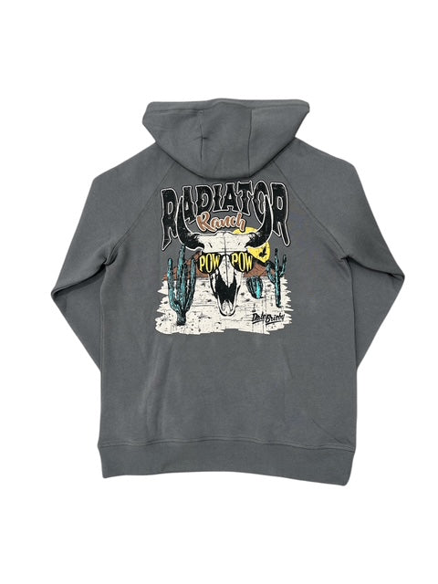 Rock & Roll Dark Grey Dale Graphic Skull Hoodie