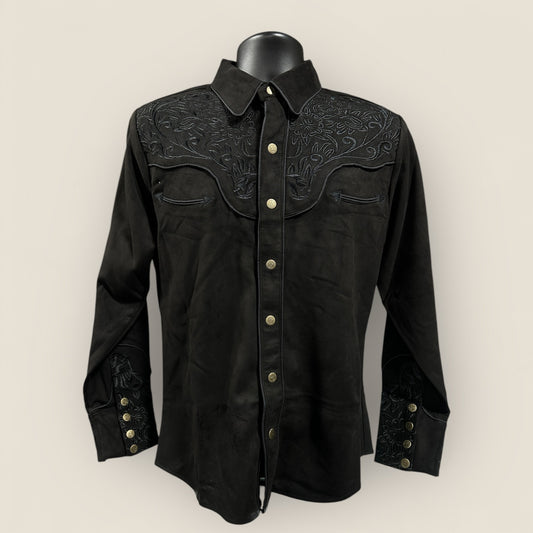 Men's Suede Coat/Button Up Shirt